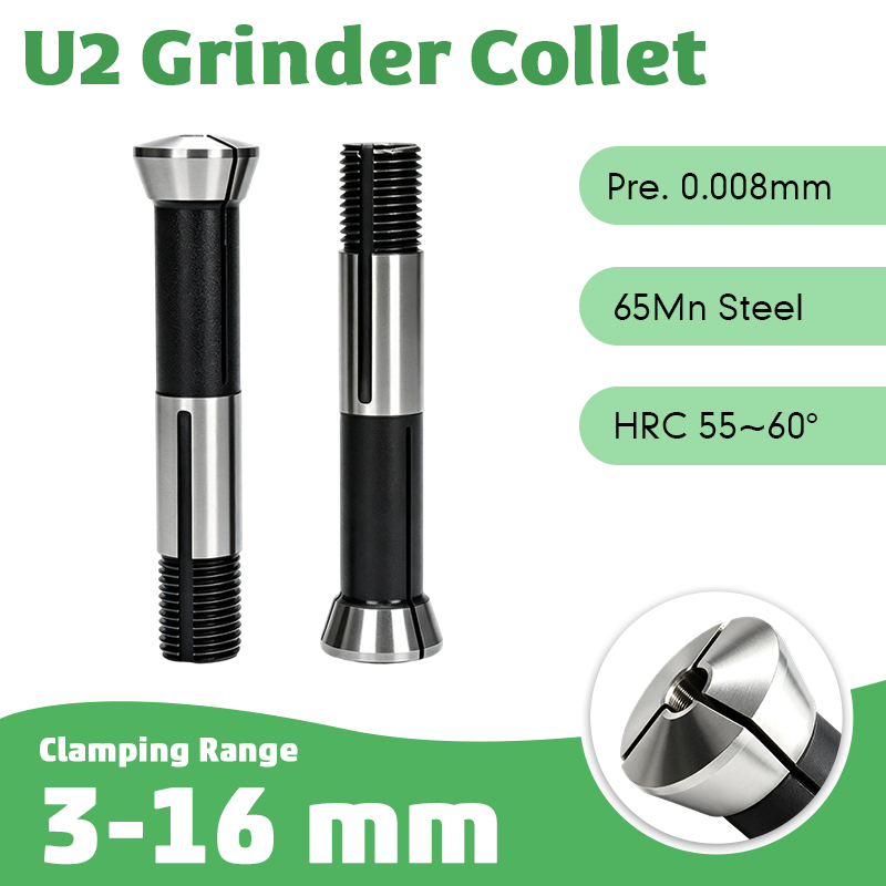 Hand Tools Mechanical Workshop - หัวจับเครื่องเจียรเอนกประสงค์ U2 ขนาด 1-16 มม. เกลียว