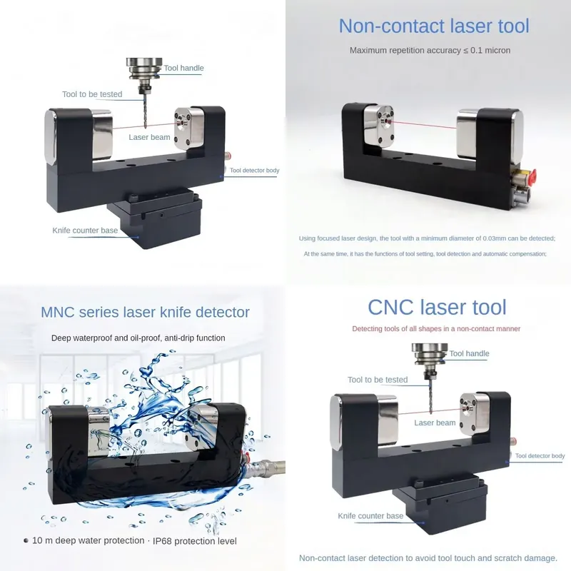 Hand Tools Mechanical Workshop - เครื่องมือตั้งศูนย์แบบไม่สัมผัสสำหรับเครื่องกัดซีเอ็นซี พร้อมระบบวัด 5 ทิศทาง