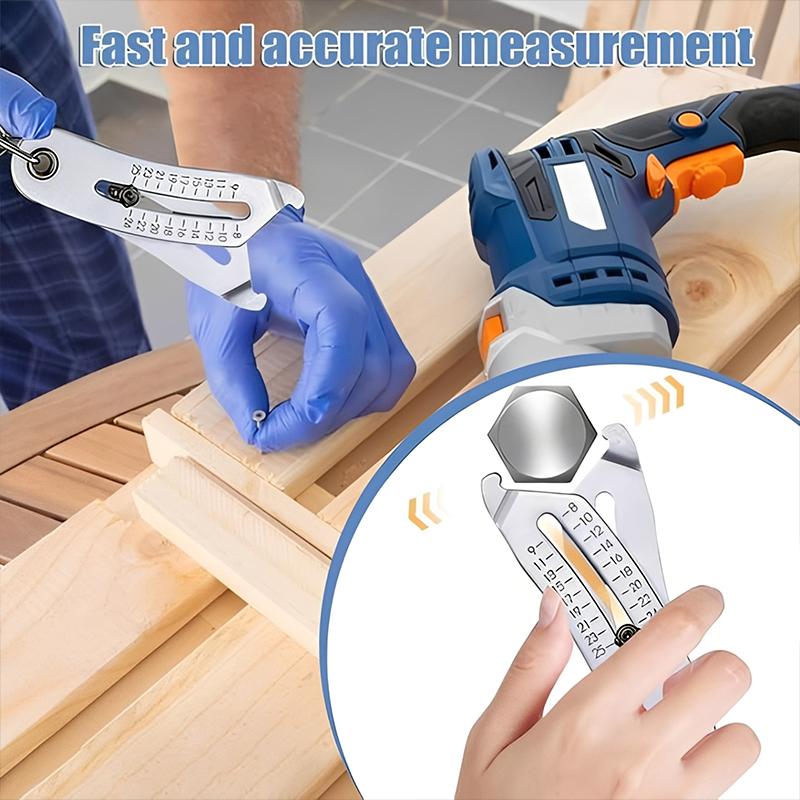 Workshop Tools Engineering - เครื่องมือวัดขนาดเกลียวแบบพกพา สำหรับตรวจสอบเกลียวอย่างแม่นยำ ใช้งานง่าย เหมาะสำหรับการวัดขนาดเกลียวอย่างรวดเร็วในโรงงาน งานวิศวกรรม และการควบคุมคุณภาพ