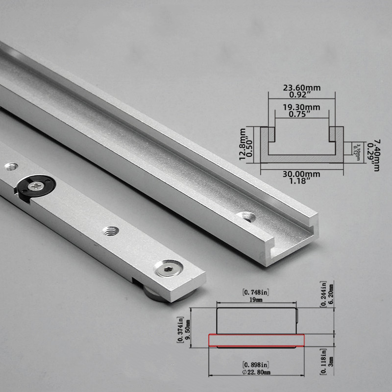 Dowel Jig Kit - ชุดอุปกรณ์จิ๊ก T-Track & Miter Track 2