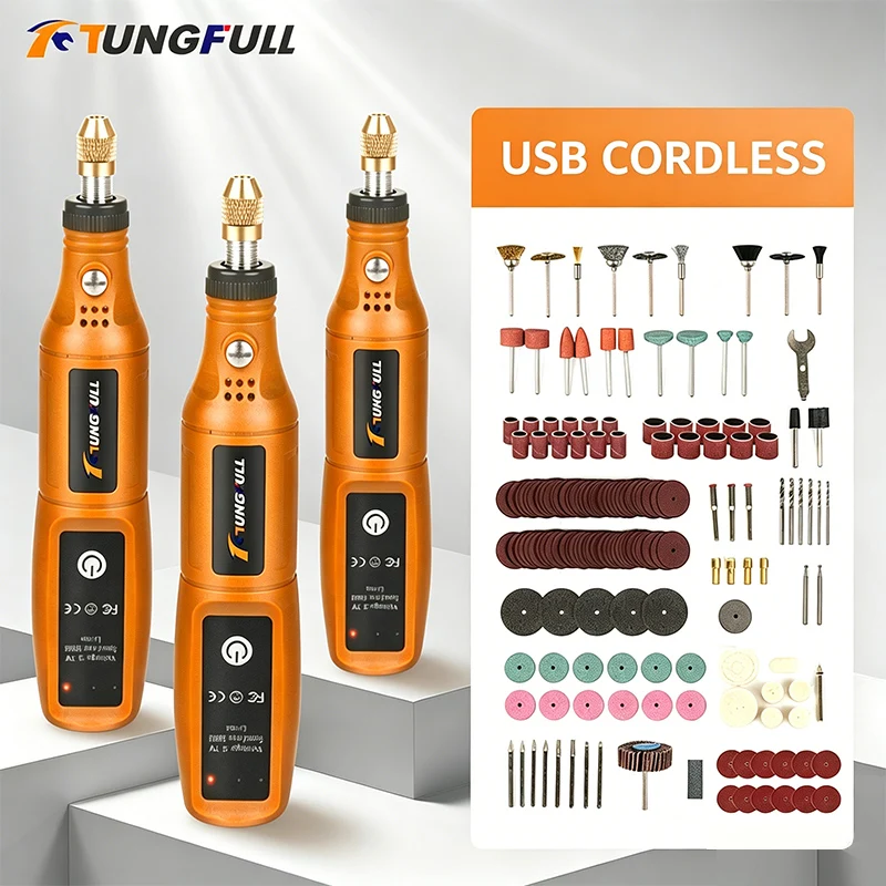 TUNGFULL เครื่องเจียรไฟฟ้าขนาด - Hand Tools Mechanical Workshop บทวิจารณ์และราคา