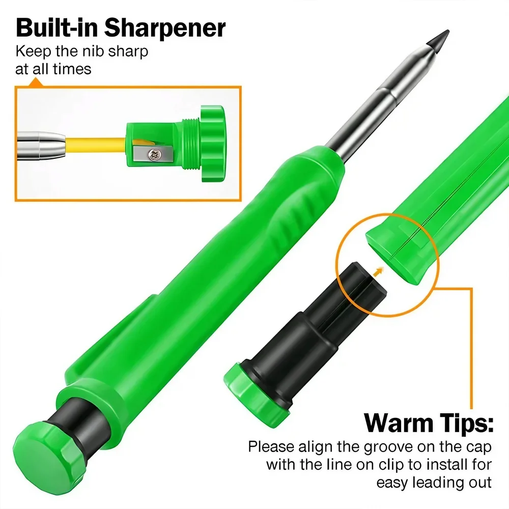 ดินสอเขียนงานไม้ปลายโลหะแบบมือ - Workshop Tools Engineering บทวิจารณ์และราคา
