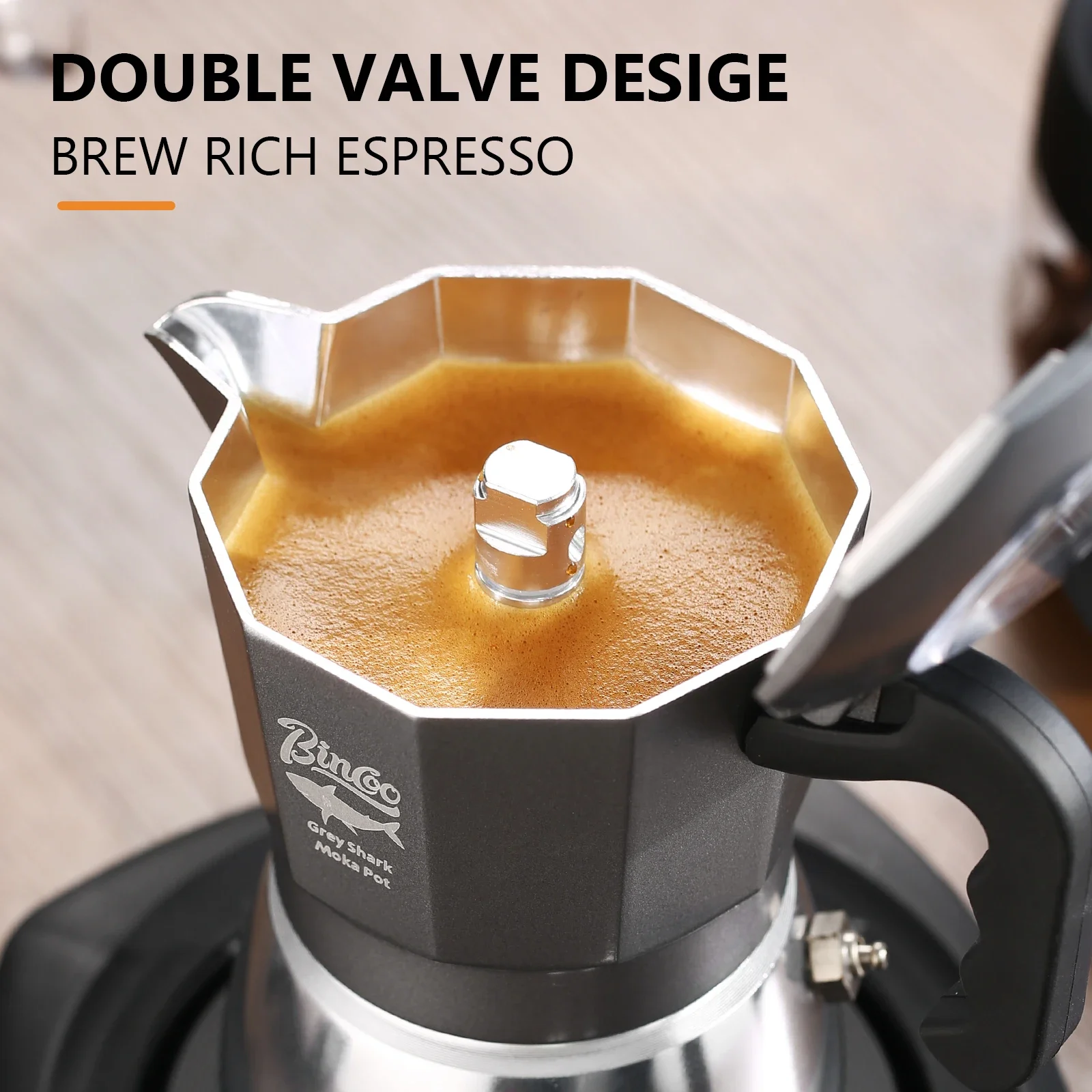 หม้อกาแฟโมก้าพอต Bincoo 2 ถ้วย - Hand Tools Mechanical Workshop บทวิจารณ์และราคา