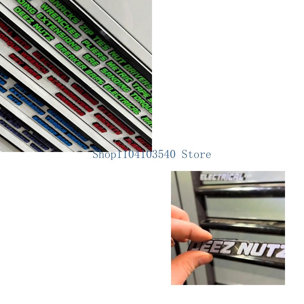 02DC โรงรถเครื่องมือ ป้ายกาว 3 - Workshop Tools With Name บทวิจารณ์และราคา