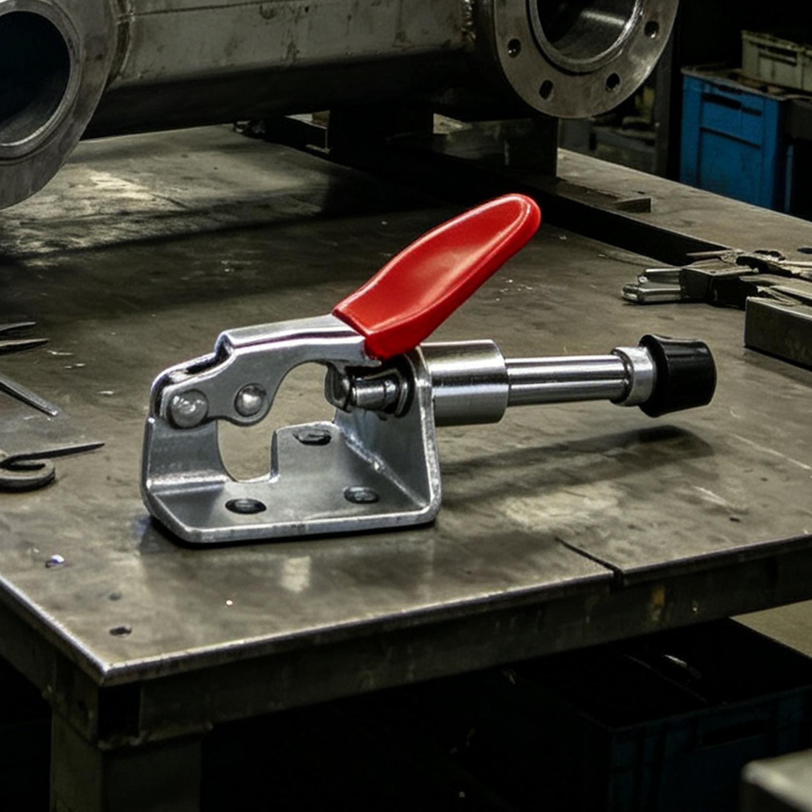 แคลมป์แบบกด-ดึงแนวนอน รับน้ำหน - Tools For Metal Workshop บทวิจารณ์และราคา