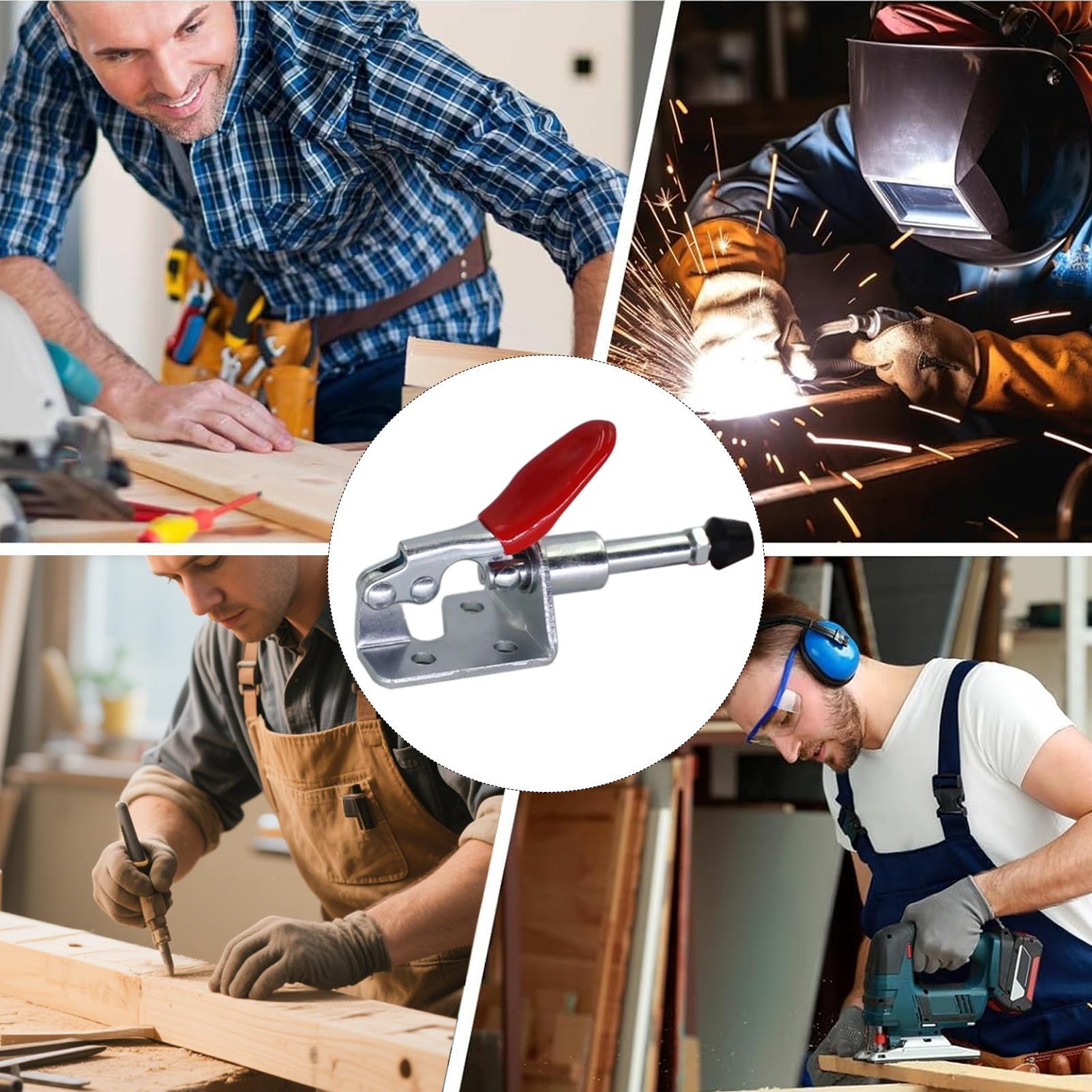แคลมป์แบบกด-ดึงแนวนอน รับน้ำหน - Tools For Metal Workshop บทวิจารณ์และราคา