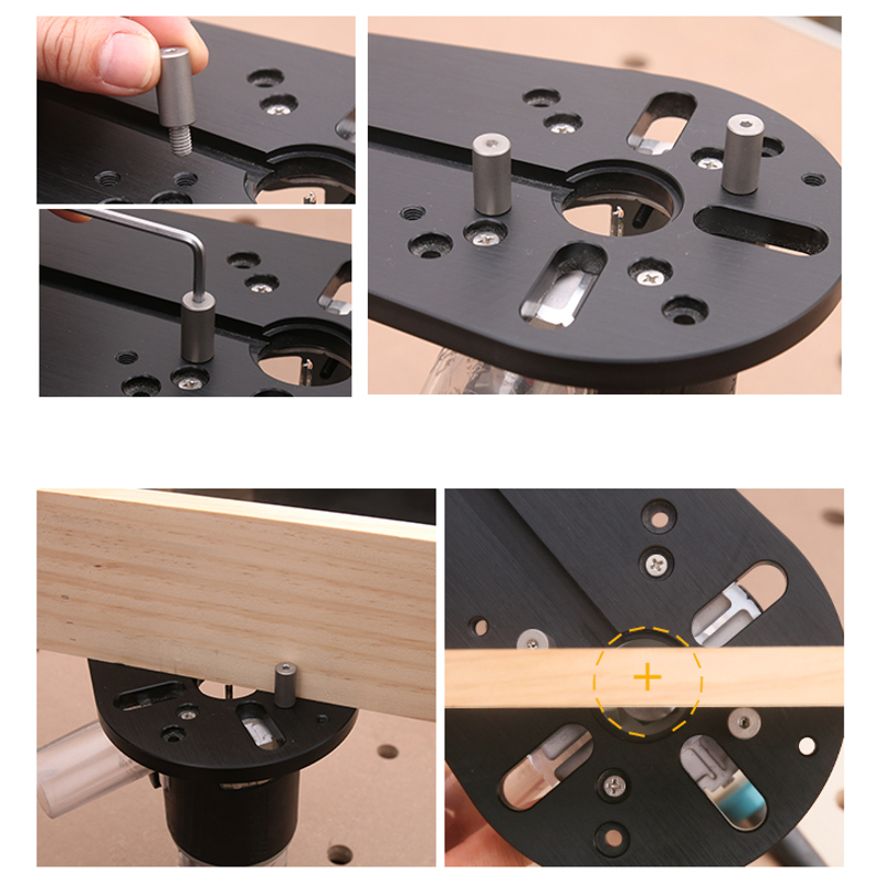 จิ๊กตัดวงกลมสําหรับเราเตอร์/เค - Dowel Jig Kit บทวิจารณ์และราคา
