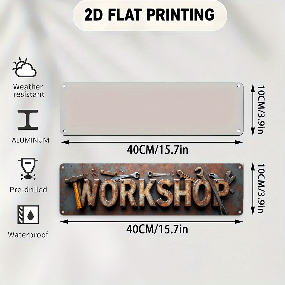 ป้ายแบน 2 มิติ ของตกแต่งสไตล์ย - Workshop Tools Background บทวิจารณ์และราคา