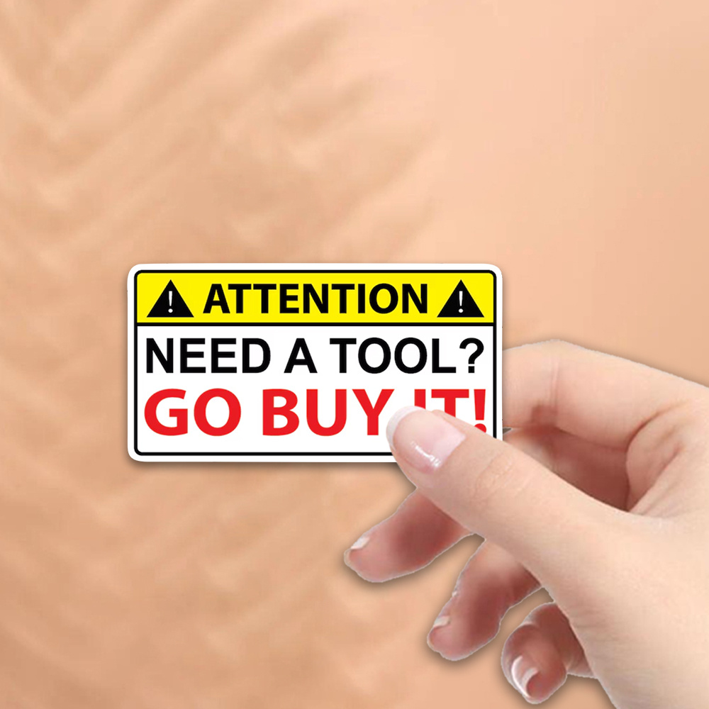 สติกเกอร์เครื่องมือช่างสุดฮา 1 - Workshop Tools Needed บทวิจารณ์และราคา