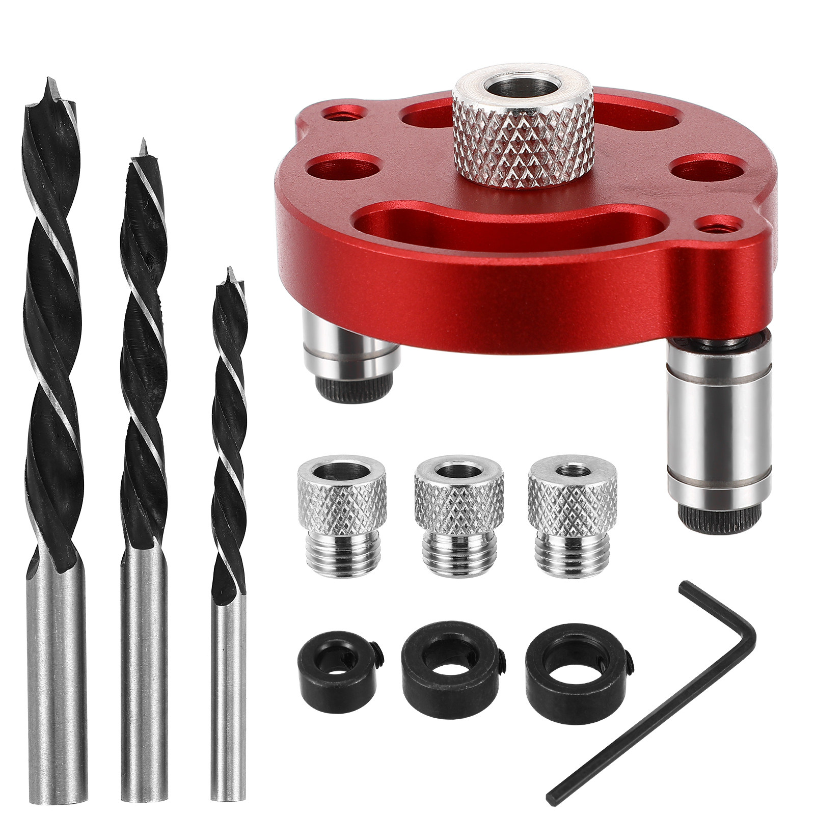 ชุดอุปกรณ์เจาะรูงานไม้ อลูมิเน - Dowel Jig Kit บทวิจารณ์และราคา