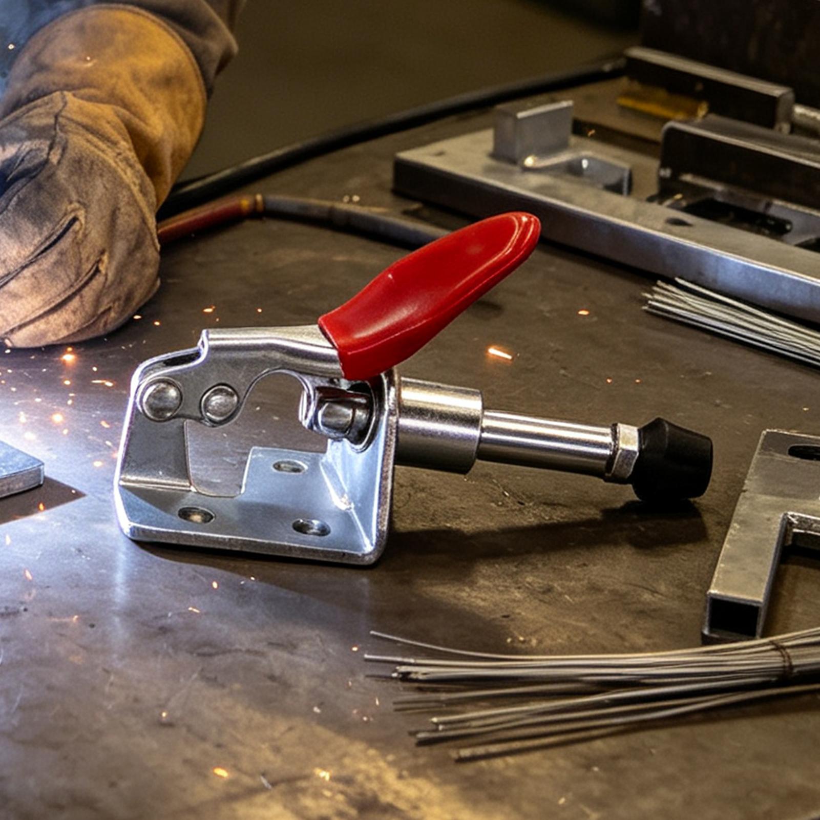 ตัวล็อคแบบกด-ดึง รับน้ำหนักได้ - Tools For Metal Workshop บทวิจารณ์และราคา