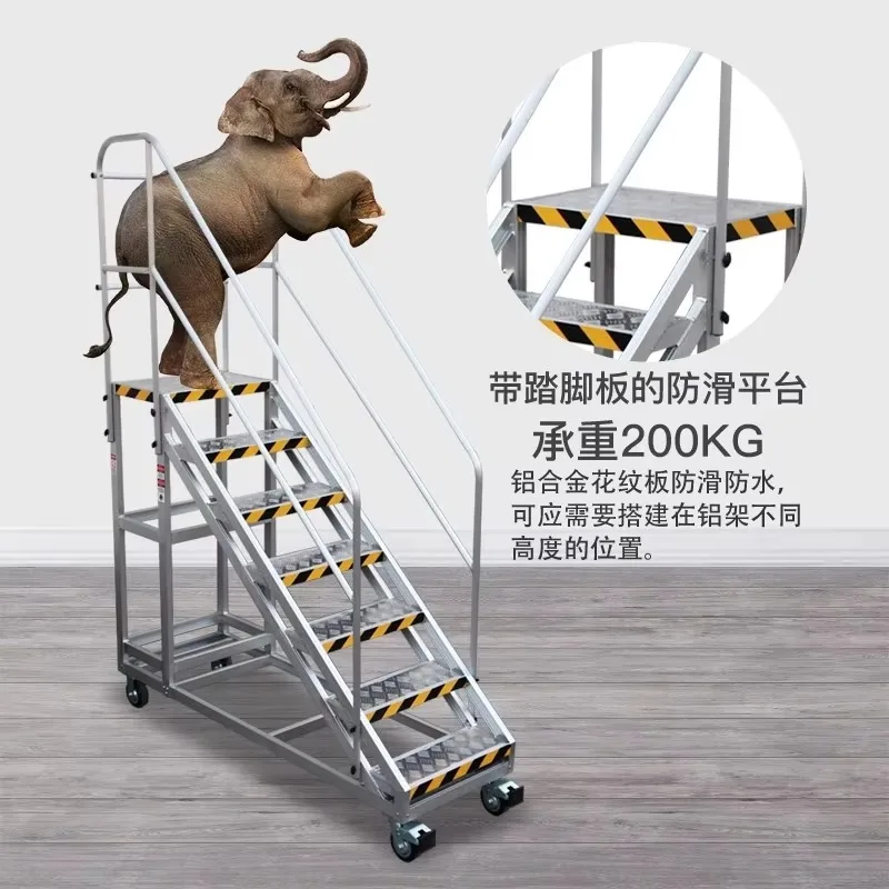 บันไดอลูมิเนียมเหล็กเคลื่อนที่ - Workshop Tools Needed บทวิจารณ์และราคา