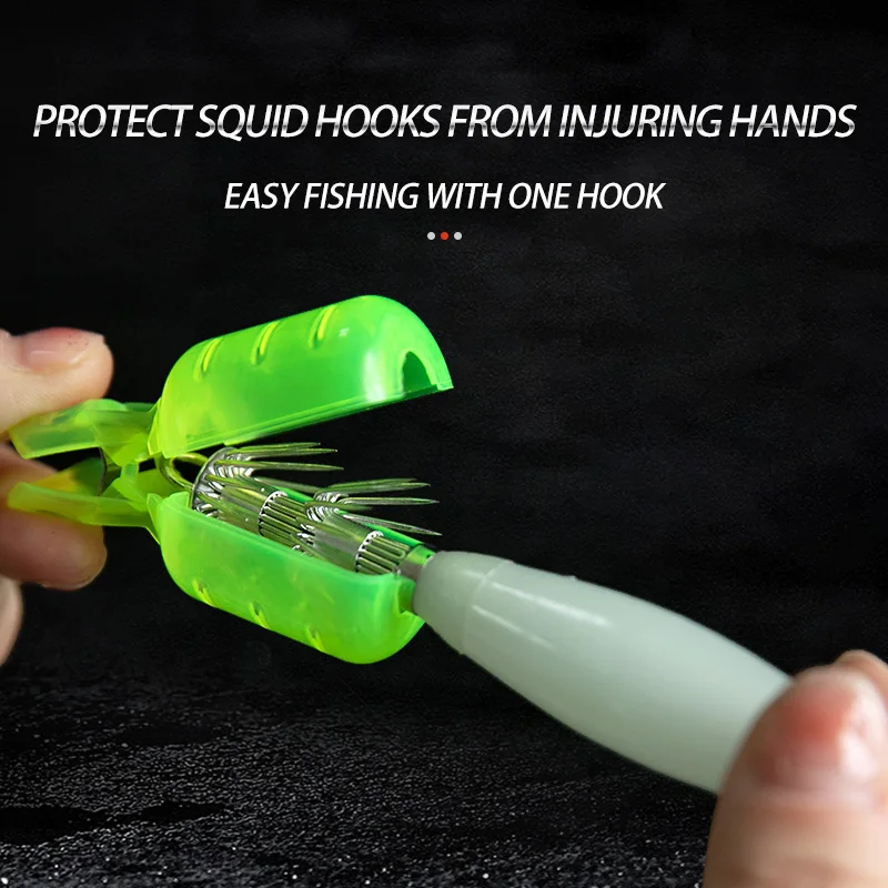 10 ชิ้น/ล็อตปลาหมึก Jig Hook ไ - Dowel Jig Kit บทวิจารณ์และราคา