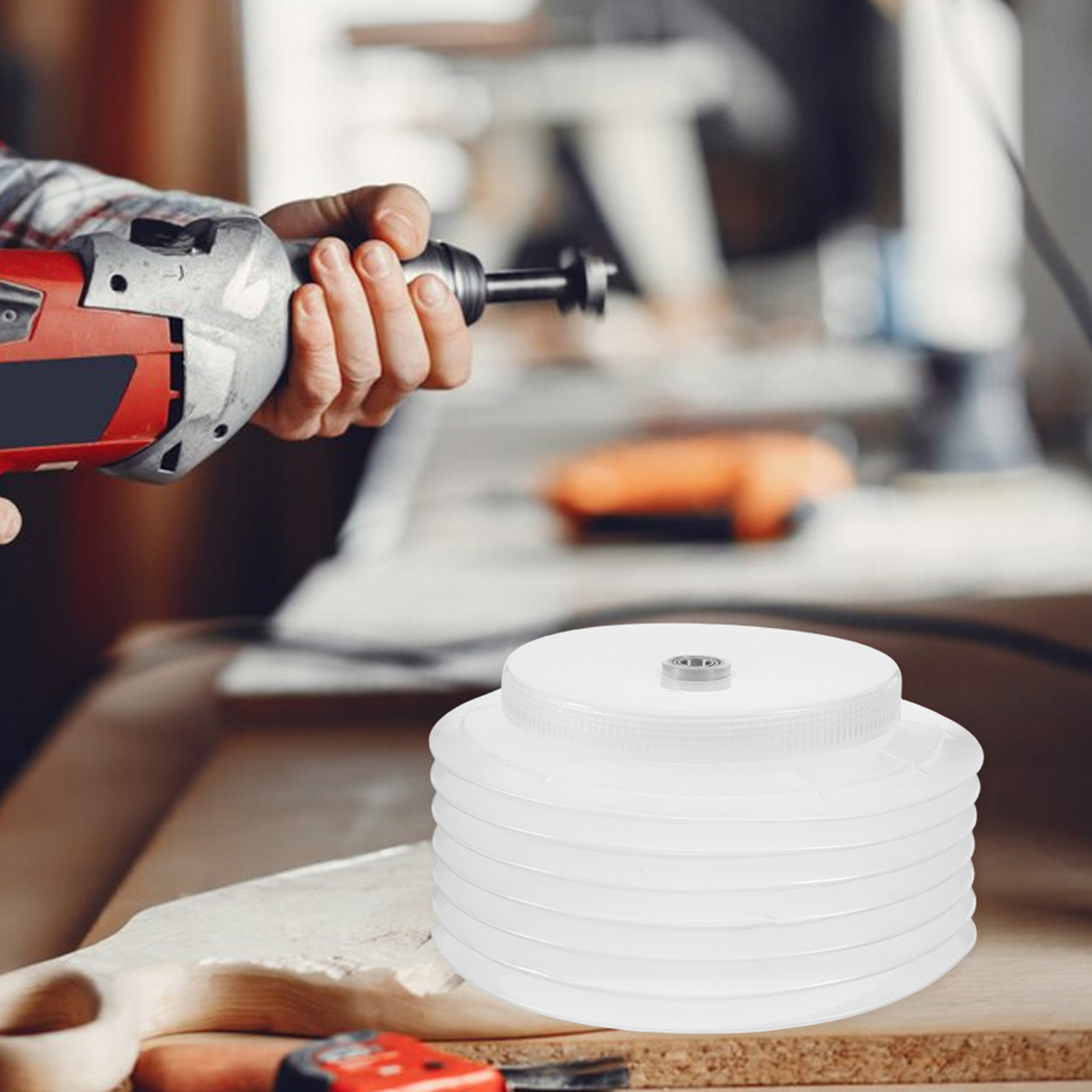 ฝาครอบกันฝุ่นสำหรับสว่านกระแทก - Power Tools For Workshop บทวิจารณ์และราคา