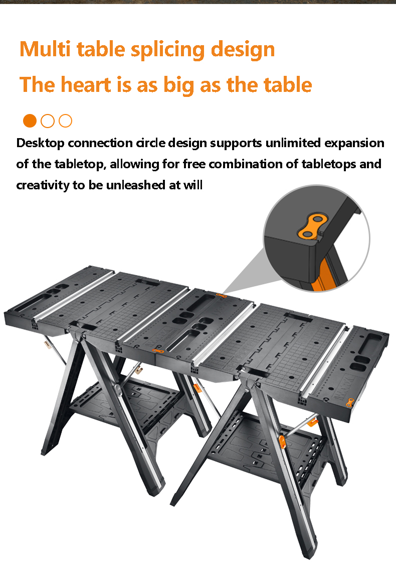 WX051 เครื่องเลื่อยโต๊ะงานไม้แ - Workbench Portable Fold บทวิจารณ์และราคา