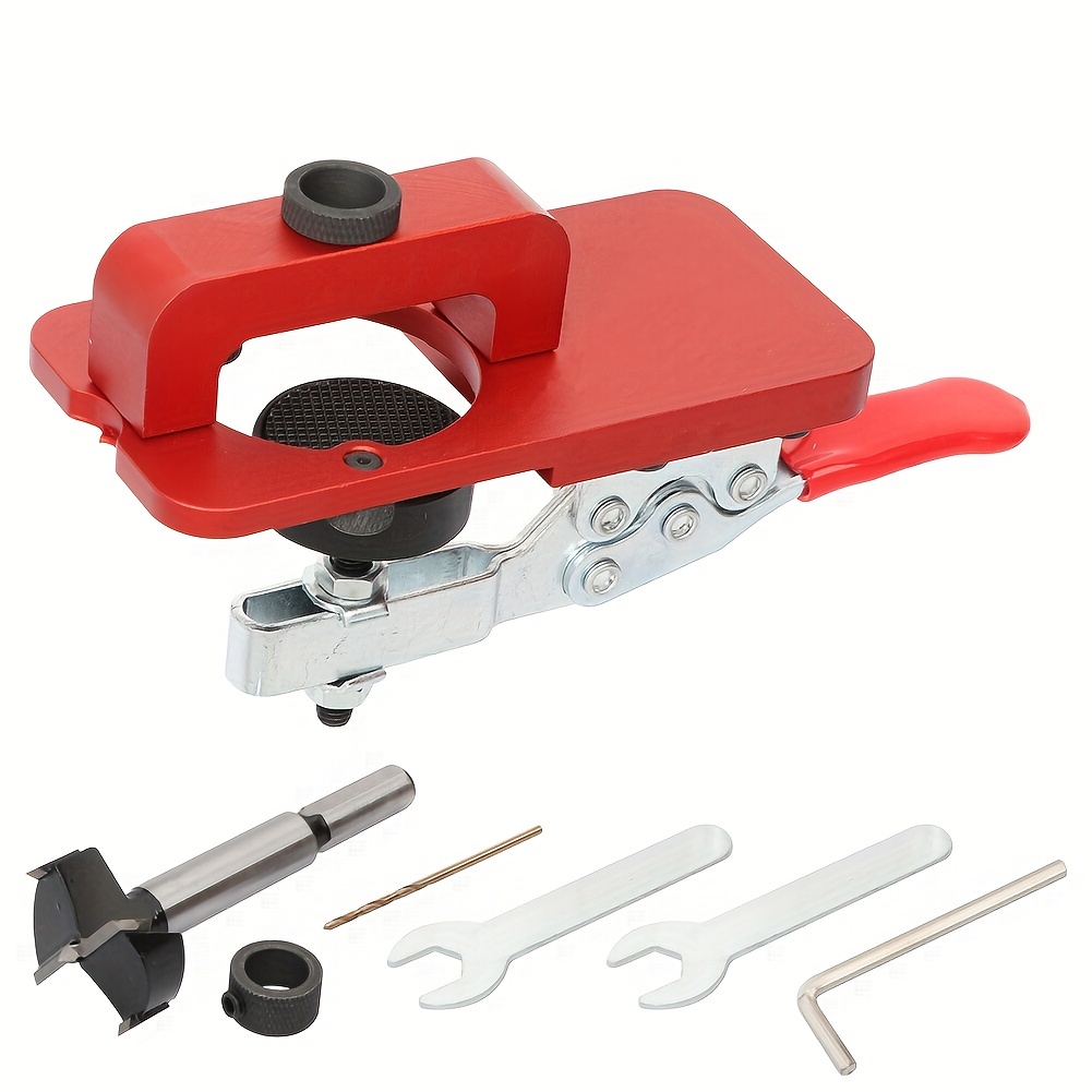 35 มม.บานพับปกปิดเจาะ JIG ท่อง - Dowel Jig Kit บทวิจารณ์และราคา
