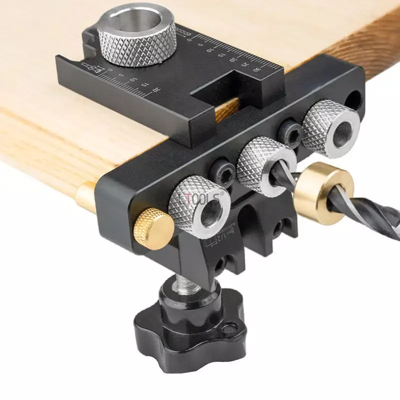 ชุดอุปกรณ์เจาะเดือยปรับระดับได - Dowel Jig Kit บทวิจารณ์และราคา