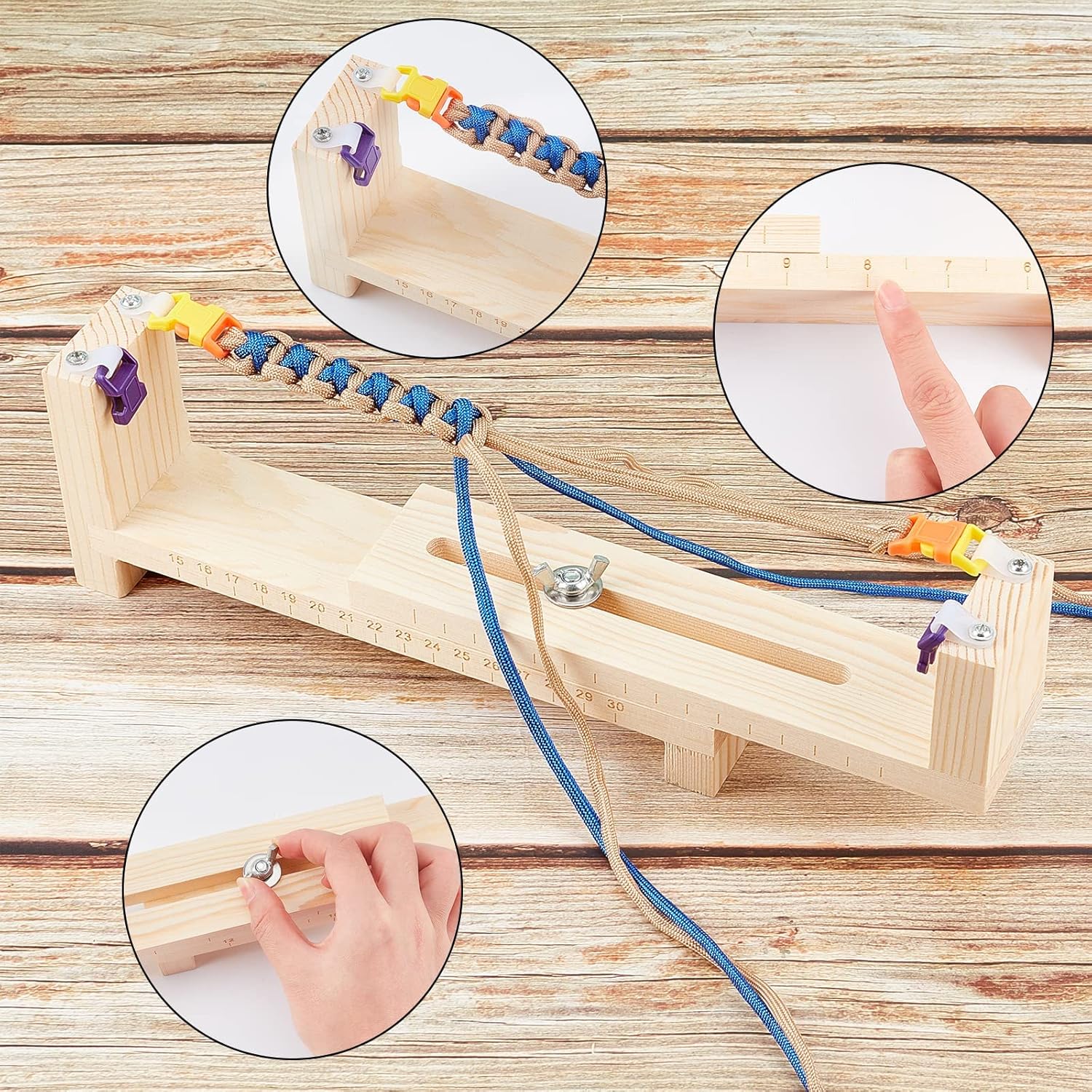 ชุดทำสร้อยข้อมือพาราคอร์ดไม้ พ - Dowel Jig Kit บทวิจารณ์และราคา